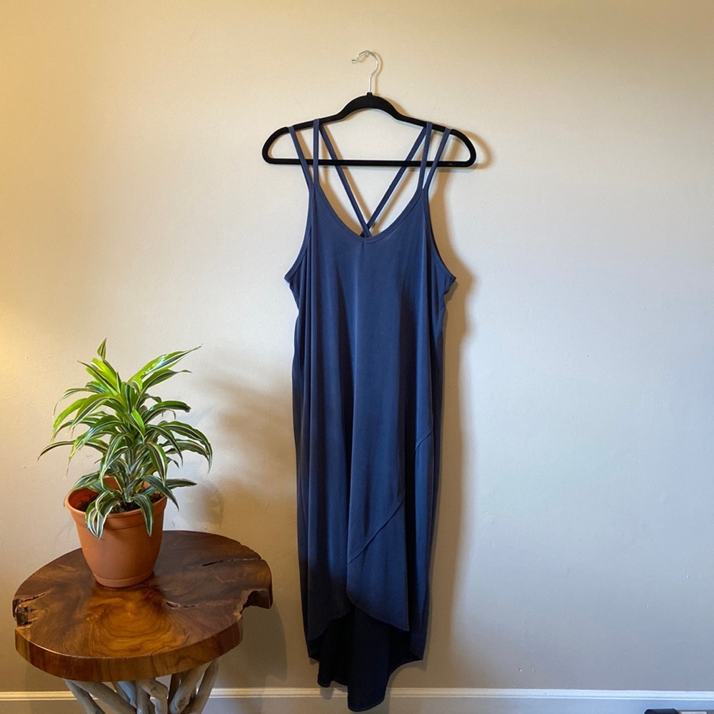 Blue Strappy Dress